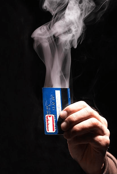 smoking credit card